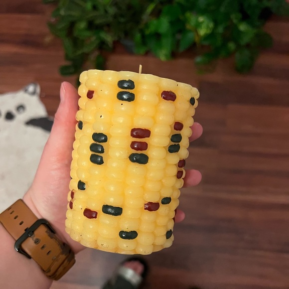 Accents | Indian Corn Candle | Poshmark